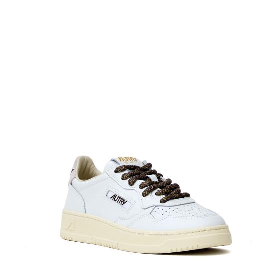 26FW 오트리 메달리스트 로우 레더 스니커즈 AULWSW05 White - AUTRY