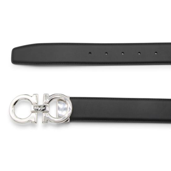 26FW 살바토레 페라가모 가죽 벨트 686671679710014 Black - SALVATORE FERRAGAMO