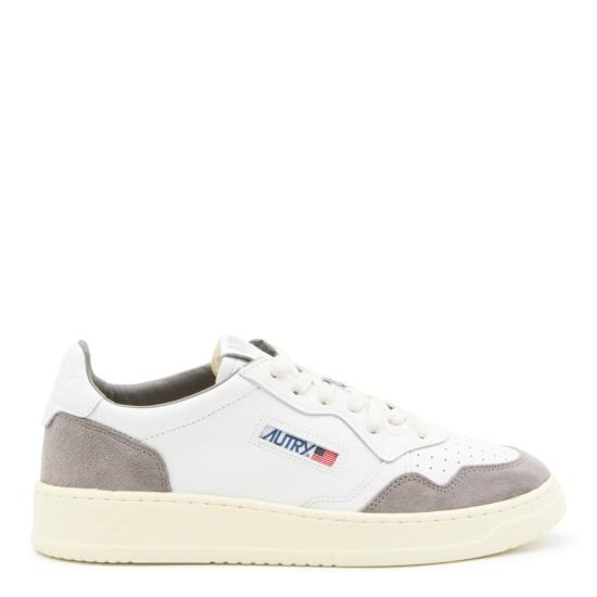 26FW 오트리 메달리스트 로우 스니커즈 AULMFT15 White