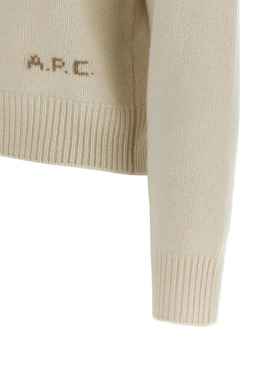 26FW 아페쎄 스웨터 안나 스웨터와 가디건 화이트 - A.P.C.