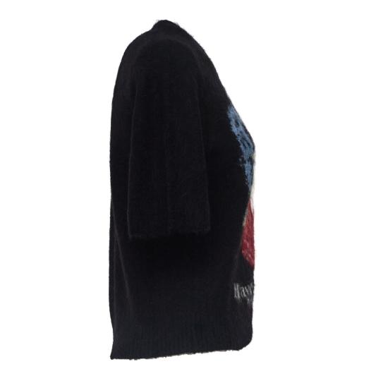 26FW 가니 반팔 티셔츠 A1050226 Black - GANNI