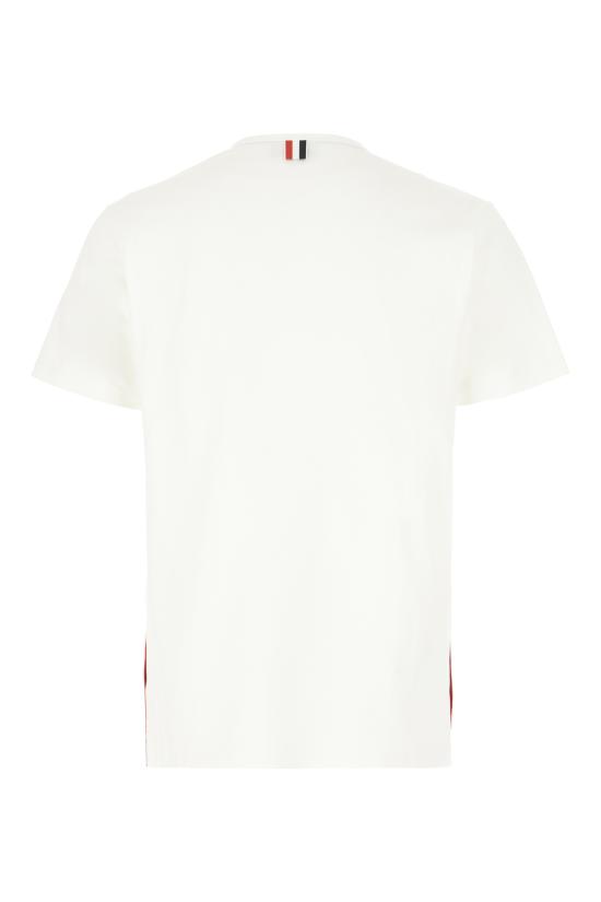 26FW 톰브라운 반팔 티셔츠 MJT581AJ0276 100 WHITE - THOM BROWNE
