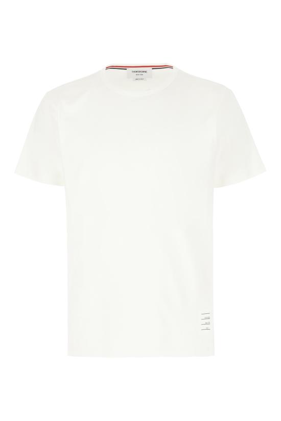 26FW 톰브라운 반팔 티셔츠 MJT581AJ0276 100 WHITE
