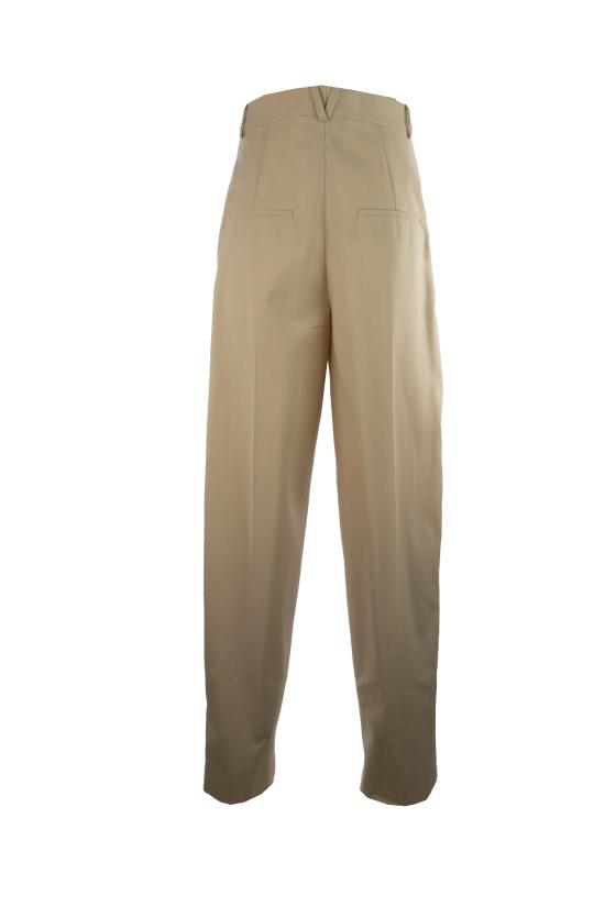 26FW 보테가베네타 수트 팬츠 876661V6NB0 2512 Beige - BOTTEGA VENETA
