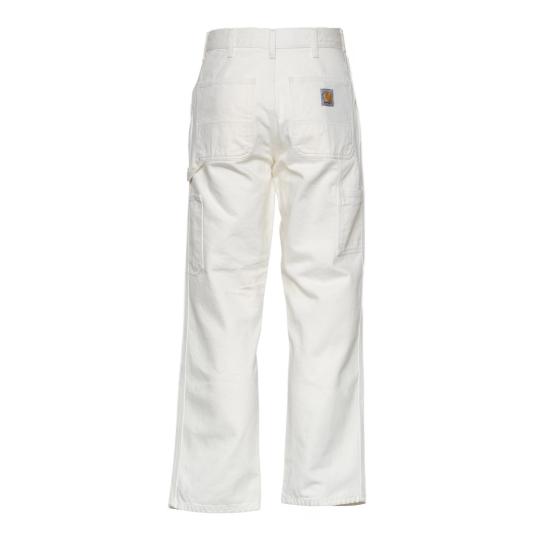 26FW 칼하트 WIP 스미스 데님 싱글 니 팬츠 I032024 White - CARHARTT WIP
