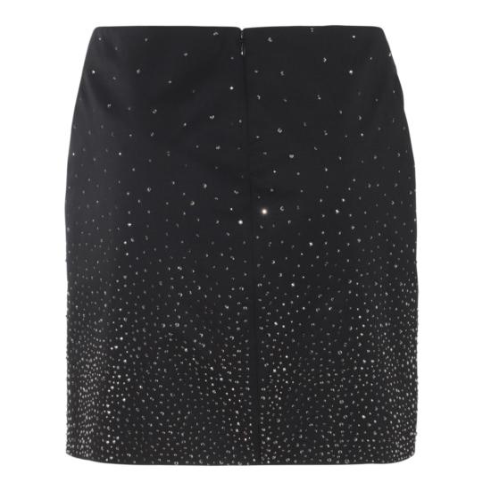  오프화이트 숏 스커트 OWCU009S24FAB0031000 Black - OFF WHITE