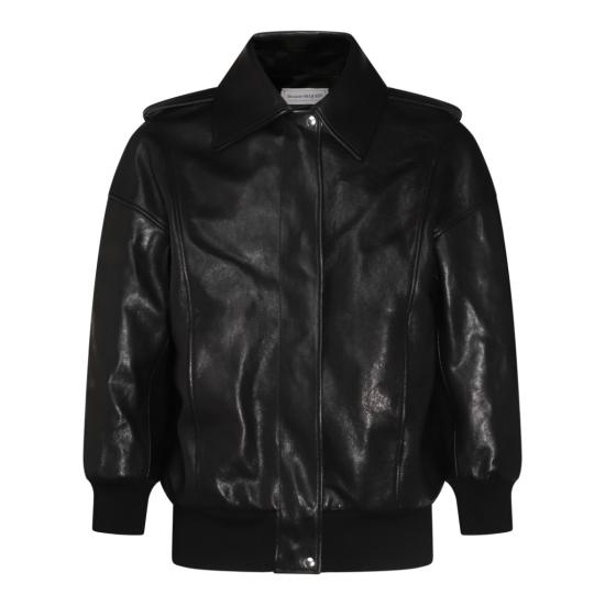  알렉산더 맥퀸 자켓 799506Q5AIZ1000 Black