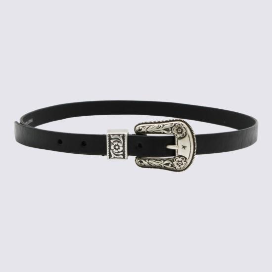 26FW 골든구스 레귤러 벨트 GWA00402A00013390100 Black - GOLDEN GOOSE