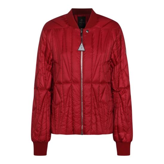 26SS 릭오웬스 몽클레어 봄버 자켓 MU01F1A01M8113438 Red