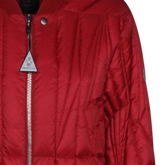 26SS 릭오웬스 몽클레어 봄버 자켓 MU01F1A01M8113438 Red - RICK OWENS MONCLER