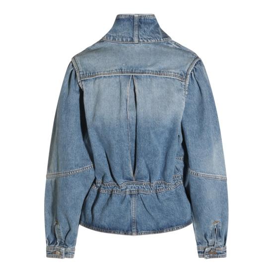 26FW 이자벨마랑에뚜왈 돌리 코튼 데님 재킷 돌리 코튼 데님 재킷 26PVE0614FAD1H02I30LU Blue - ISABEL MARANT ETOILE
