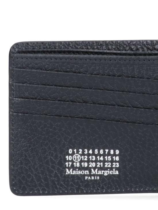 26FW 마르지엘라 4스티치 반지갑 SA1UI0016 P4455T8013 Black - MAISON MARGIELA