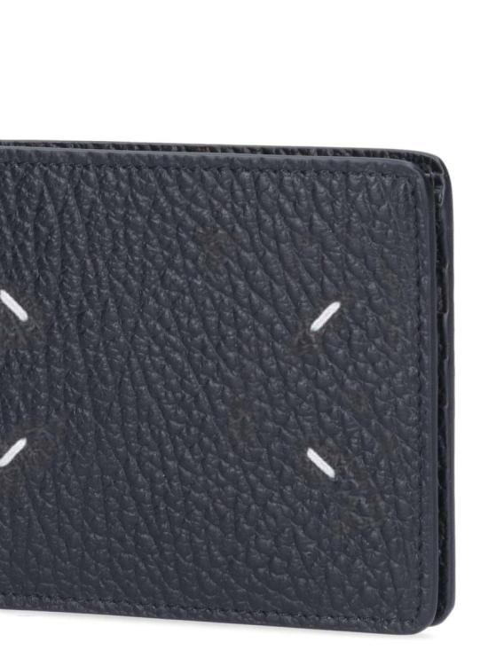 26FW 마르지엘라 4스티치 반지갑 SA1UI0016 P4455T8013 Black - MAISON MARGIELA