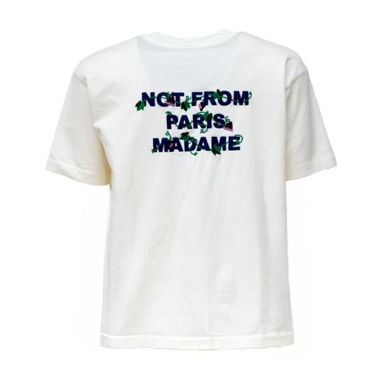 26FW 드롤드무슈 반팔 티셔츠 LTS327CO248 White - DROLE DE MONSIEUR