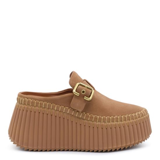 26FW 끌로에 뮬/슬리퍼 CH26A13CMS207 Brown