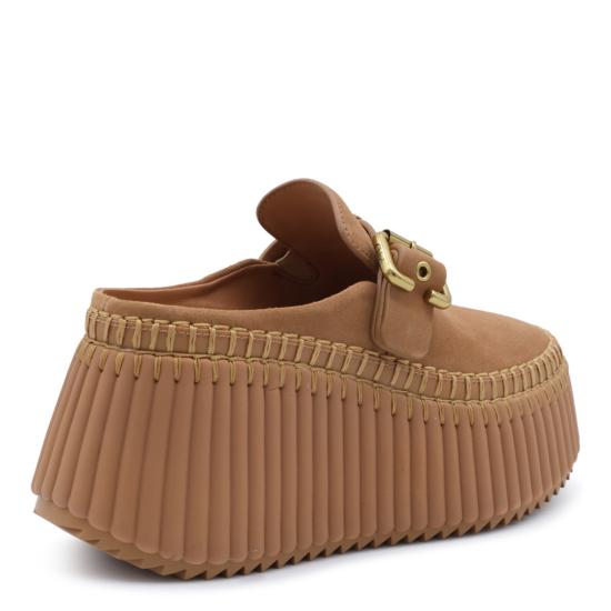 26FW 끌로에 뮬/슬리퍼 CH26A13CMS207 Brown - CHLOE