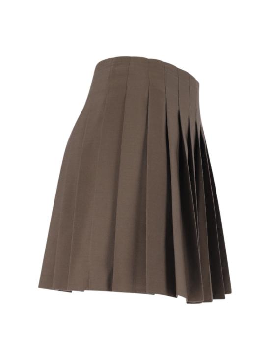 26FW MM6 메종마르지엘라 숏 스커트 S52MC0024 M35436123 Brown - MM6 MAISON MARGIELA