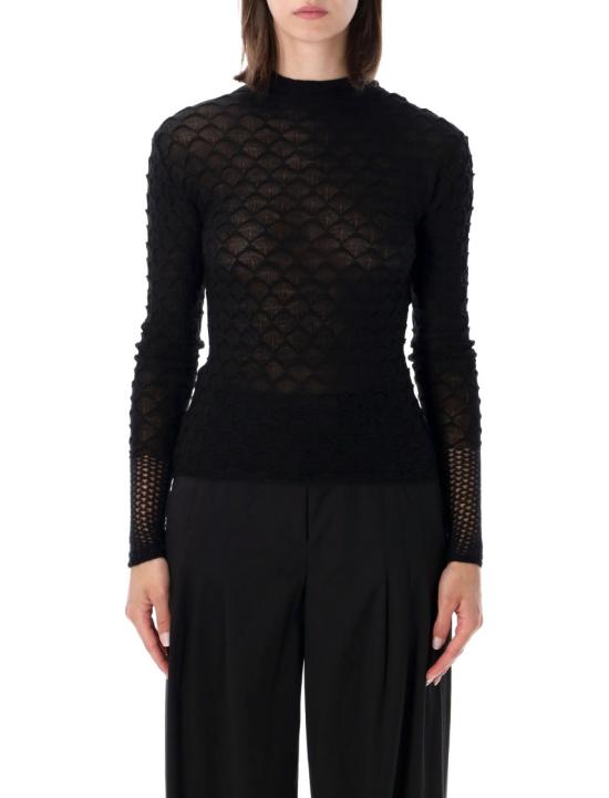 26FW 랑방 스웨터 PO0005K12310 Black
