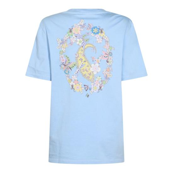 25SS 에트로 반팔 티셔츠 WRMA0005AK791B1932 Blue - ETRO