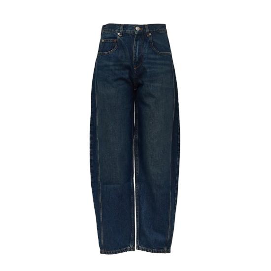 26FW 이자벨마랑 오리안 페이디드 데님 배럴 진 오리안 페이디드 데님 배럴 진 PA0584FAD1H04I Blue