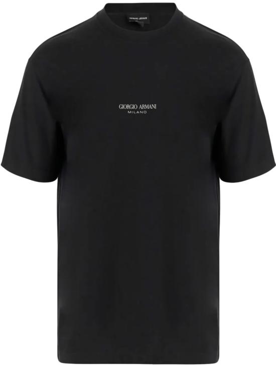  조르지오 아르마니 반팔 티셔츠 GM001085 TE10629 Black