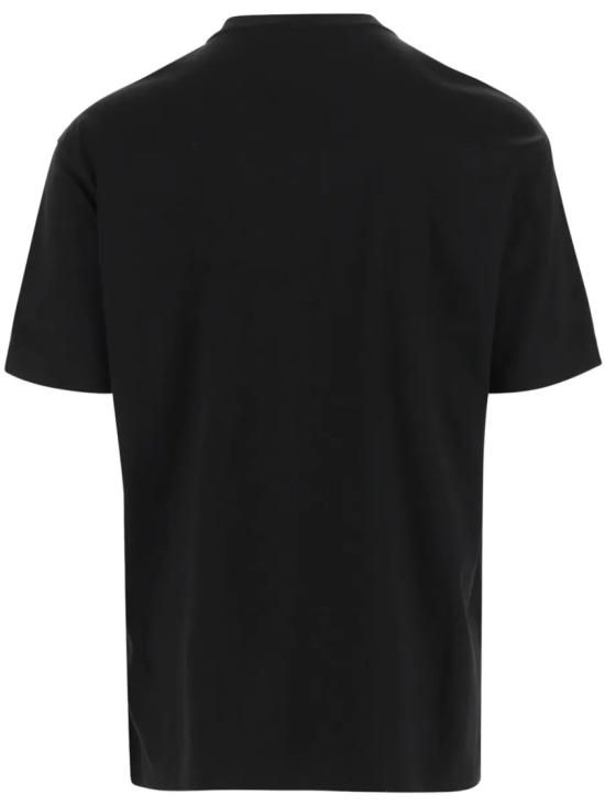  조르지오 아르마니 반팔 티셔츠 GM001085 TE10629 Black - GIORGIO ARMANI