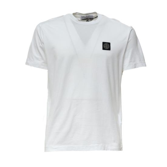 26FW 스톤 아일랜드 반팔 티셔츠 L2S152100027 S0013 White