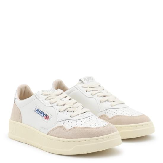 26FW 오트리 메달리스트 로우 레더 스니커즈 AULWLS74 Neutrals - AUTRY