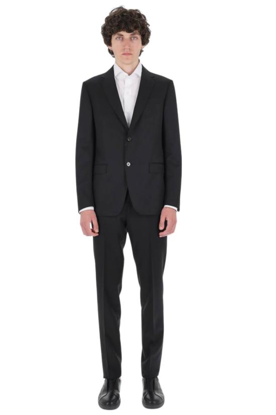 26SS 에르메네질도제냐 수트 세트 317702A3 28GCGN20261 Black