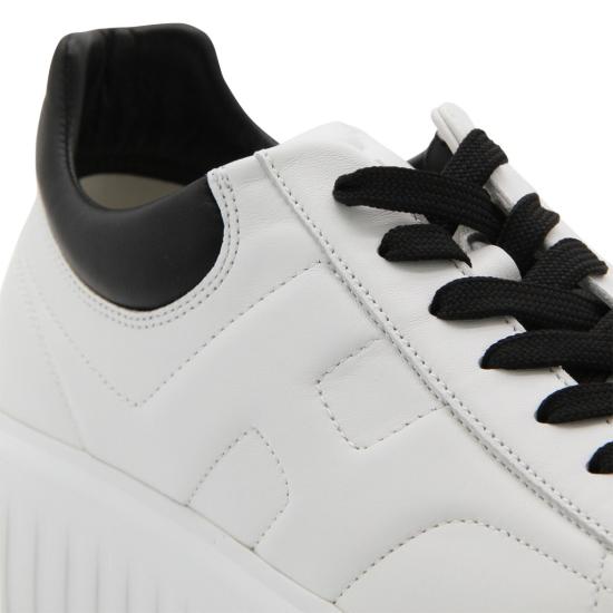 26FW 호간 H-스트라이프 스니커즈 HXW6450FC60LE90001 White - HOGAN
