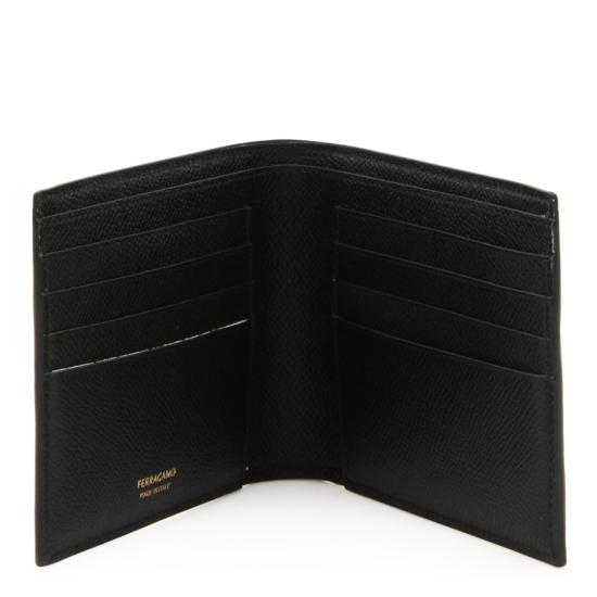 26FW 살바토레 페라가모 간치니 반지갑 775650661457001 Black - SALVATORE FERRAGAMO