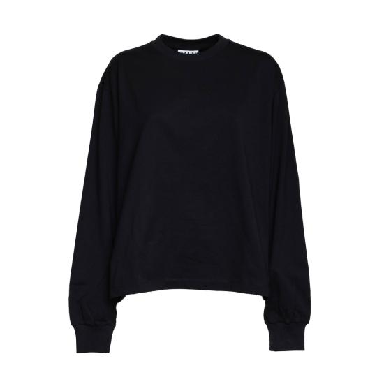 26FW 가니 긴팔 티셔츠 A1050068 Black