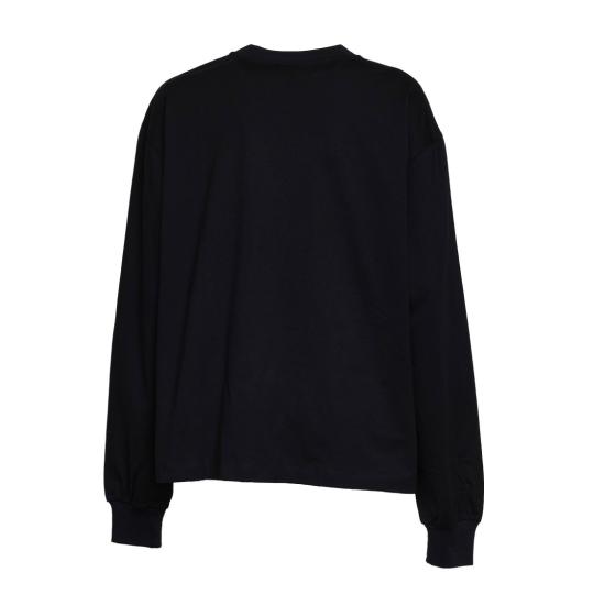 26FW 가니 긴팔 티셔츠 A1050068 Black - GANNI