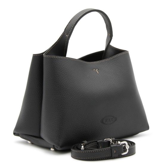 26FW 토즈 마이크로 토트백 XBWAPAEL000QRIB999 Black - TODS