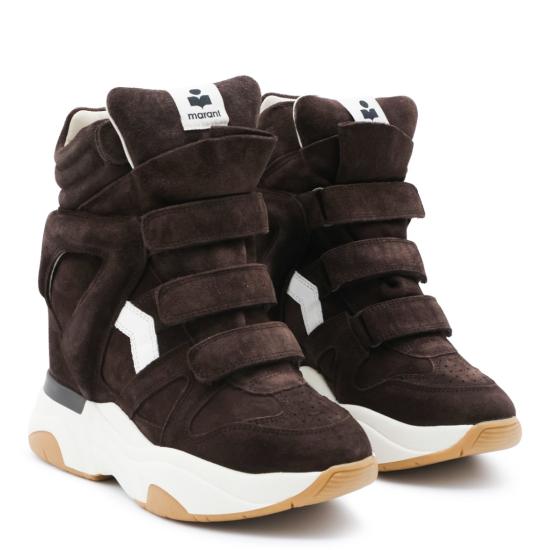 26FW 이자벨마랑 스니커즈 24HBK0009FAB4E10SCLMW Black - ISABEL MARANT