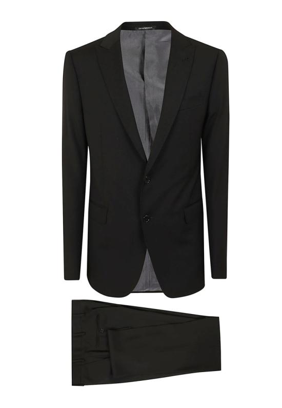 26SS 엠포리오 아르마니 수트 세트 EM000558 TE10155 Black