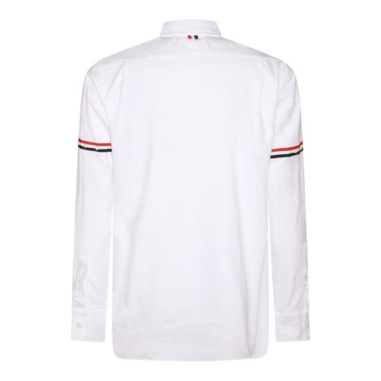 26FW 톰브라운 옥스포드 암밴드 클래식 셔츠 MWL150EF0313100 White - THOM BROWNE