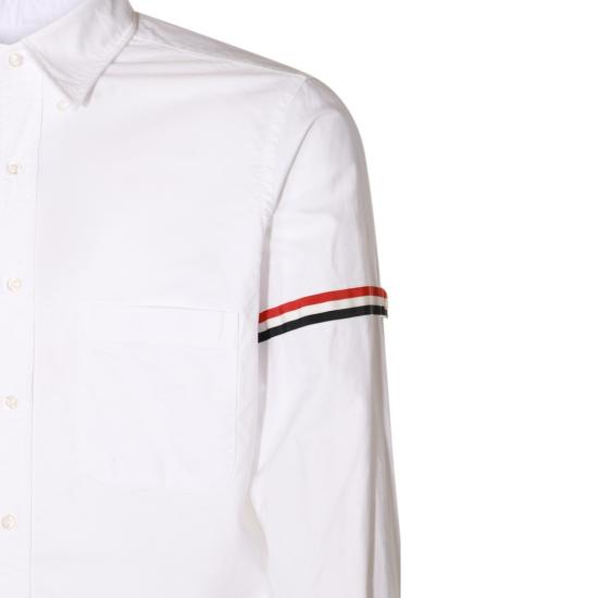 26FW 톰브라운 옥스포드 암밴드 클래식 셔츠 MWL150EF0313100 White - THOM BROWNE