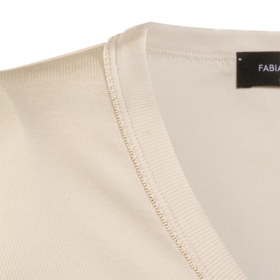 26FW 파비아나 필리피 반팔 티셔츠 JED216F603L8960145 Neutrals - FABIANA FILIPPI