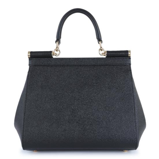 26FW 돌체앤가바나 미디움 시실리 핸드백 BB6003B100180999 Black - DOLCE & GABBANA