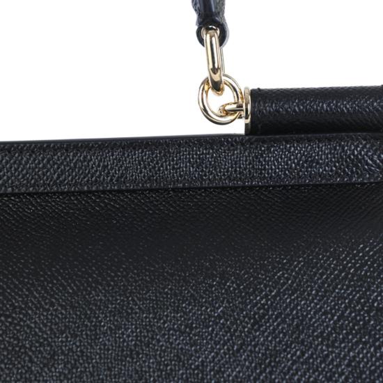 26FW 돌체앤가바나 미디움 시실리 핸드백 BB6003B100180999 Black - DOLCE & GABBANA