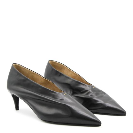 26FW 케이트 미리암 로우 펌프 F20531027200 Black - KHAITE