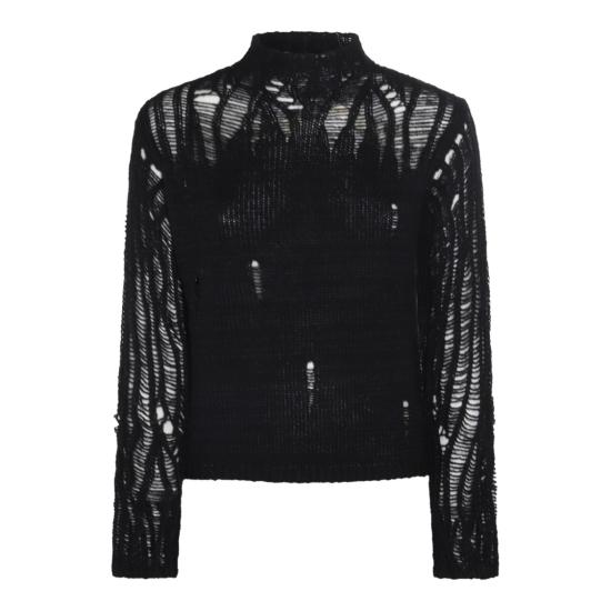  끌로에 블라우스 CHC23WMP21640001 Black
