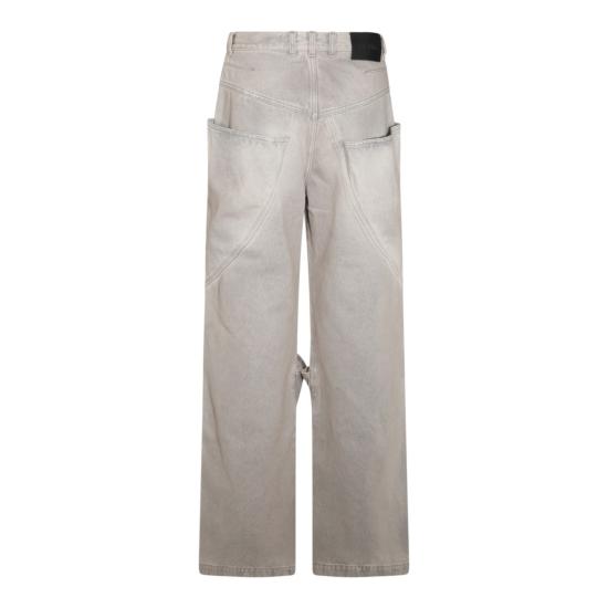  디 아티코 데님 팬츠 247WCP198D089733 Grey - THE ATTICO