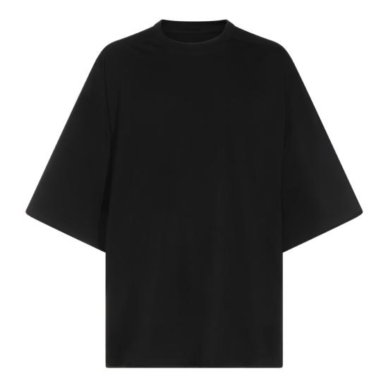 26FW 릭 오웬스 반팔 티셔츠 RU02F4283JA09 Black