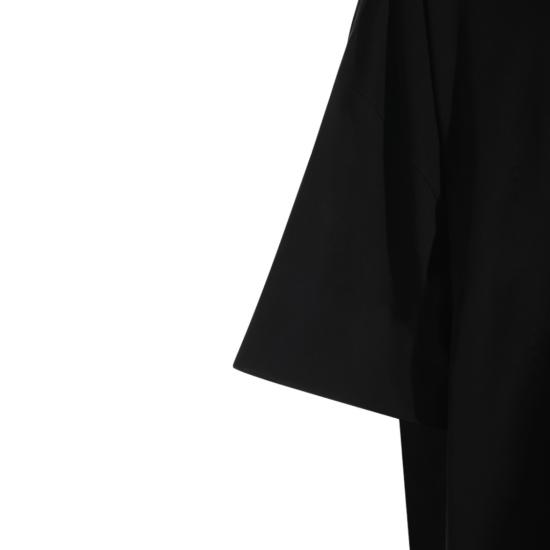 26FW 릭 오웬스 반팔 티셔츠 RU02F4283JA09 Black - RICK OWENS