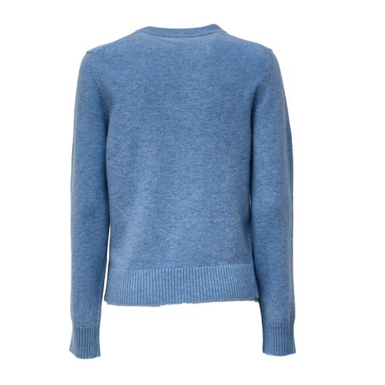 26FW 가니 긴팔 티셔츠 A1150009 Blue - GANNI