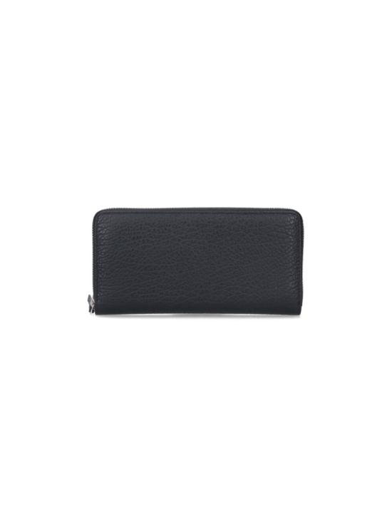 26FW 마르지엘라 4스티치 집어라운드 장지갑 S56UI0110 P4455T8013 Black