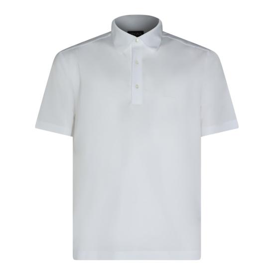 26SS 에르메네질도제냐 폴로 티셔츠 RUH348A3H794N00 White