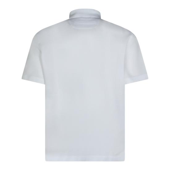 26SS 에르메네질도제냐 폴로 티셔츠 RUH348A3H794N00 White - ERMENEGILDO ZEGNA